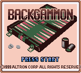 Backgammon (Japan) (GB Compatible)